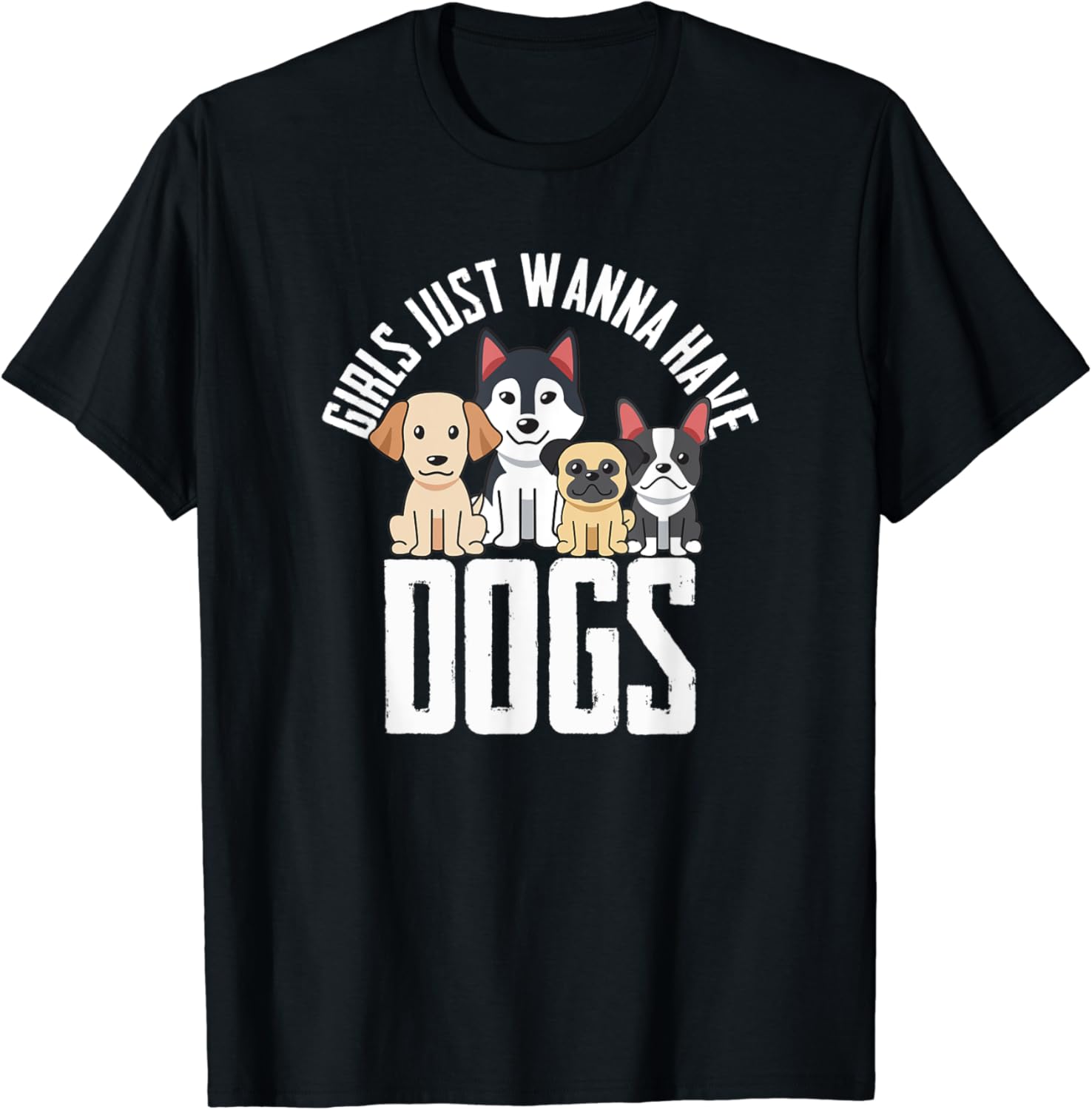 Dog Lovers Cute Design TShirt Amazon.co.uk Fashion